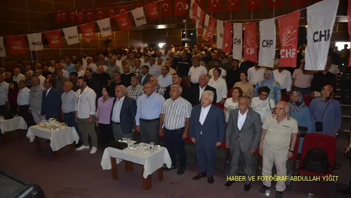 CHP BİRECİK İLÇE BAŞKANI HASAN KURT GÜVEN TAZELEDİ